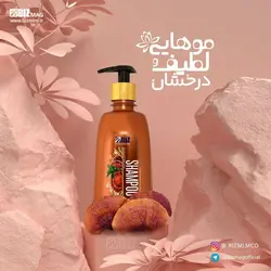 شامپو گانودرما مخصوص موهای خشک بیز