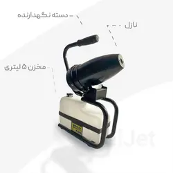 دستگاه مه پاش برقى ULV (فوگر سرد) مدل DELJET-1900W - آسازیست اردم