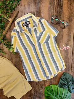 پیراهن پسرانه شادمهر | فروشگاه کودک نهال بیبی شاپ