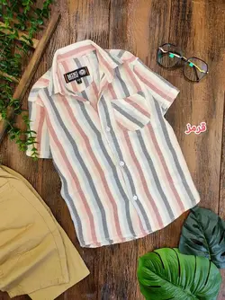 پیراهن پسرانه شادمهر | فروشگاه کودک نهال بیبی شاپ