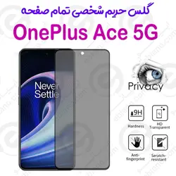 گلس پرایوسی تمام صفحه وان پلاس ایس 5 جی