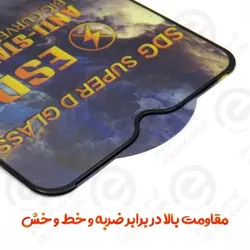 سوپر گلس آدم فضایی شیائومی ردمی نوت 10 پرو مدل SDG Anti Static