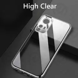 قاب پشت کریستال و محافظ لنزدار Xiaomi Redmi Note 12S برند Space