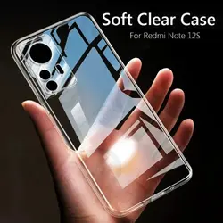 قاب پشت کریستال و محافظ لنزدار Xiaomi Redmi Note 12S برند Space