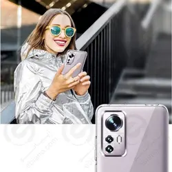 قاب پشت کریستال و محافظ لنزدار Xiaomi Redmi Note 12S برند Space