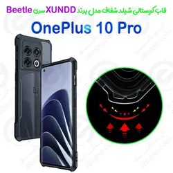 کریستال شیلد شفاف OnePlus 10 Pro برند XUNDD سری Beetle