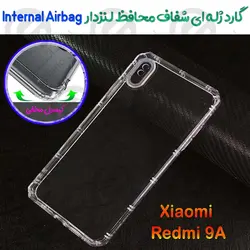 گارد ژله ای شفاف محافظ لنزدار Xiaomi Redmi 9A مدل Internal Airbag