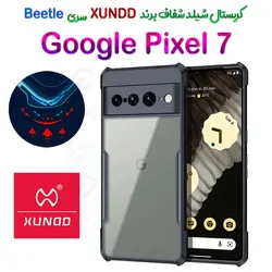 کریستال شیلد شفاف گوگل Pixel 7 برند XUNDD سری Beetle