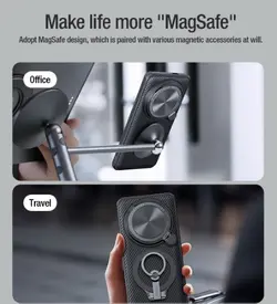 قاب مگنتی کمرا استندی نیلکین Xiaomi 14 Ultra مدل CamShield Prop Magnetic