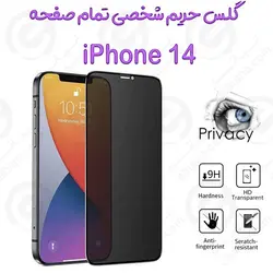 گلس پرایوسی تمام صفحه آیفون 14