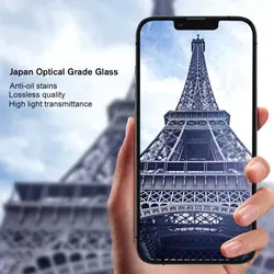 محافظ لنز 3D فول iPhone 13 Pro Max مدل شیشه‌ای