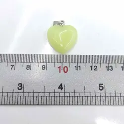 گردنبند شب نما (شب رنگ) زنانه – دخترانه طرح قلب استیل + زنیجر استیل کد{10604} - انگشترآنلاین