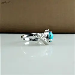 انگشتر فیروزه دخترانه (انگشتر فیروزه ❤️) - انگشترآنلاین - فروشگاه اینترنتی نگین و انگشتر