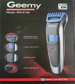 ماشین اصلاح جیمی Geemy مدل GM-6166