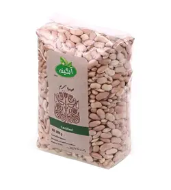 لوبیا کرم ارگانیک آبگینه حجم 900 گرم