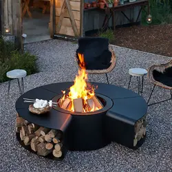 شومینه فضای باز 28 - شومینه لوکس ایران