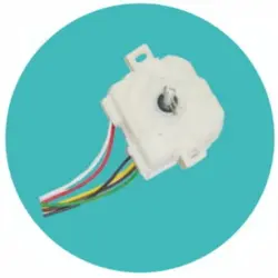 تایمر دوقلو پایه کج ۶ سیم لباسشویی اسنوا کد : NK-89746