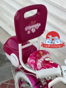 دوچرخه دخترانه المپیا مدل گل Flower سایز 12