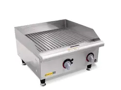 گریل ۶۰ سانت روغنی شیاردار مکث سیلور