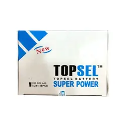 خرید عمده باتری نیم قلم تاپسل بسته 40 عددی - استوریکس