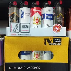خرید عمده فندک سنگی NBM بسته 50 عددی طرح سیگار - استوریکس