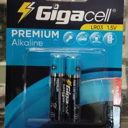 خرید عمده باتری نیم قلم گیگاسل Gigacell بسته 24 عددی - استوریکس