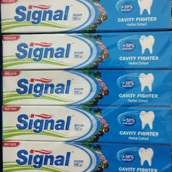خرید عمده خمیر دندان سیگنال 50 میل Cavity Fighter بسته 12 عددی - استوریکس