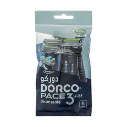 ژیلت دورکو 3 لبه PACE 3 پاکت 5 عددی مجموعه 12 عددی - فروشگاه اینترنتی استوریکس