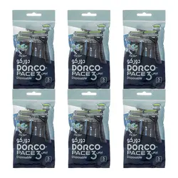 ژیلت دورکو 3 لبه PACE 3 پاکت 5 عددی مجموعه 72 عددی (کارتنی) - فروشگاه اینترنتی استوریکس
