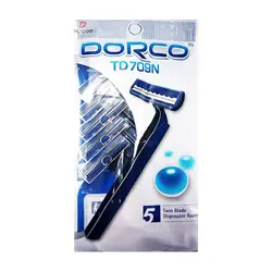 ژیلت دورکو 2 لبه TD709N پاکت 5 عددی بسته 20 عددی - فروشگاه اینترنتی استوریکس ژیلت دورکو عمده
