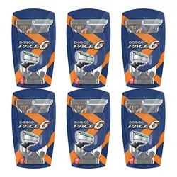 ژیلت دورکو 6 لبه PACE 6 پاکت 3 عددی مجموعه 72 عددی (کارتنی) - فروشگاه اینترنتی استوریکس