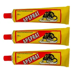 خرید عمده چسب موش apsprat مدل تیوپی حجم 100 میلی گرم بسته 24 عددی - استوریکس