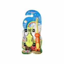 مسواک کودک جایزه دار مدل عروسکی بسته 12 عددی - فروشگاه اینترنتی استوریکس مسواک بچه عمده