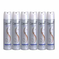 خرید عمده اسپری حالت دهنده مو کاسپین مدل Hair Spray حجم 500 میلی لیتر بسته 12 عددی - استوریکس