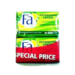 خرید عمده صابون فا مدل Lemon بسته 12 عددی - استوریکس