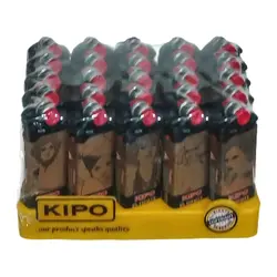 خرید عمده فندک سنگی کیپو طرح دختر بسته 50 عددی - استوریکس
