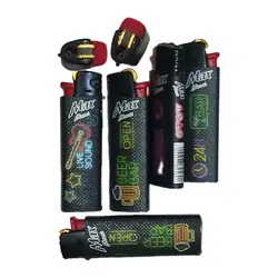 خرید عمده فندک سنگی مکس زاپاس دار بسته 50 عددی - استوریکس