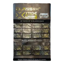 خرید عمده تیغ سنتی Classex مدل Xtreme بسته 10 عددی مجموعه 20 عددی - استوریکس
