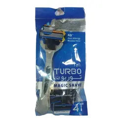 خرید عمده ژیلت توربو 6 لبه پاکت 4 عددی مجموعه 192 عددی (کارتنی) - استوریکس