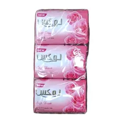 خرید عمده صابون حمام لوکس با رایحه گل رز بسته 6 عددی 540 گرم - استوریکس