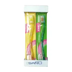 خرید عمده مسواک مدل Sanli بسته 12 عددی - استوریکس