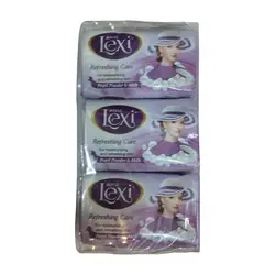 خرید عمده صابون لکسی مدل مروارید 80 گرم بسته 6 عددی - استوریکس
