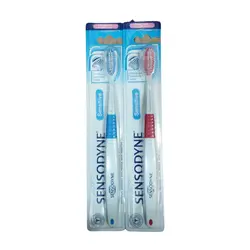 خرید عمده مسواک سنسوداین مدل sensitive ( حساس) بسته 12 عددی - استوریکس