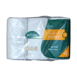 خرید عمده دستمال توالت فول تایم بسته 12 عددی با بهترین قیمت