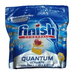خرید عمده قرص ماشین ظرفشویی فینیش مدل کوانتوم اولتیمیت بسته 50 عددی با بهترین قیمت