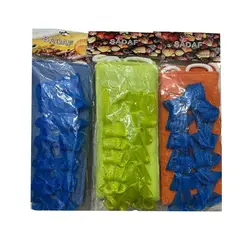 خرید عمده لیف پشتی دورو بسته 10 عددی با بهترین قیمت