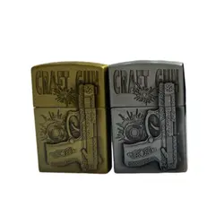 خرید عمده فندک طرح زیپو مدل تفنگ بسته 20 عددی با بهترین قیمت