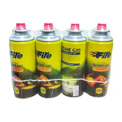 خرید عمده کپسول گاز بوتان سوپاپ دار فایر مدل Cartridge حجم 400 میلی بسته 28 عددی با بهترین قیمت
