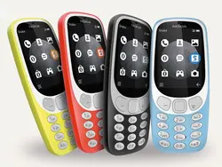 قیمت و مشخصات گوشی موبایل نوکیا مدل Nokia 3310 FA دو سیم کارت گارانتی (سامتل) | درناتل