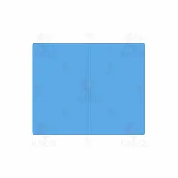 پوشه مقوایی تیغ خورده رنگ آبی بسته 100 عددی | فروشگاه آنلاین کاغذ